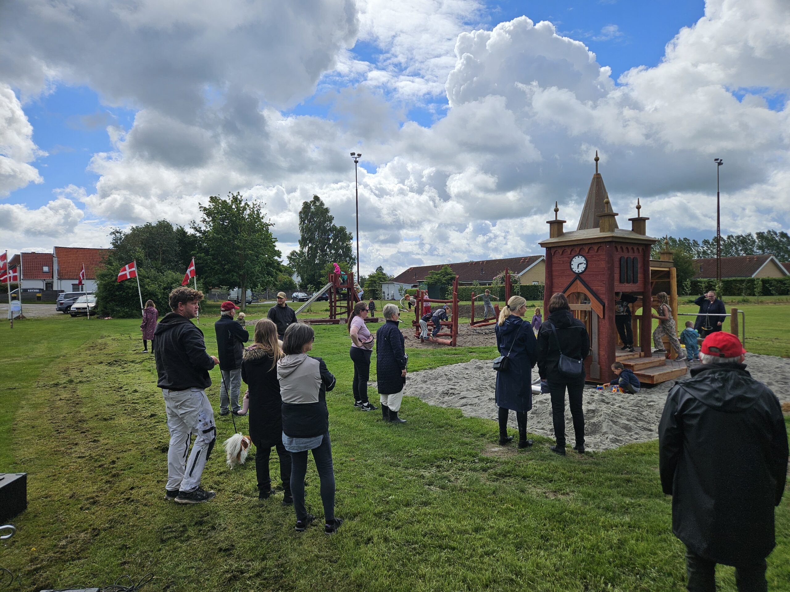 Indvielse af den nye legeplads